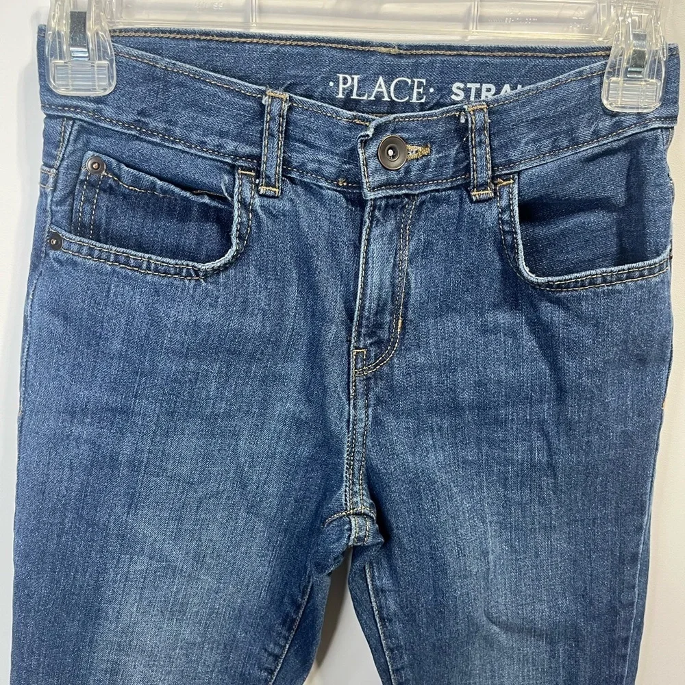 Children's Place Straight fit Regular Wash Jeans Boys size 10